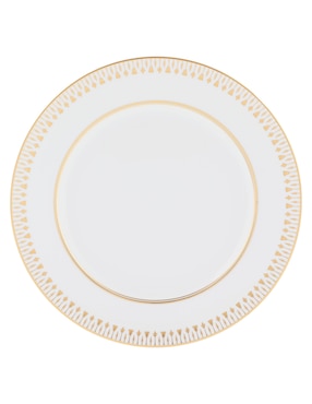 Plato trinche Bernardaud Soleil Levant de porcelana