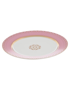 Set platos Bernardaud Soleil Levant de porcelana