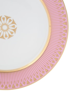 Set platos Bernardaud Soleil Levant de porcelana