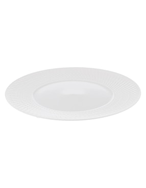 Plato Trinche Bernardaud Twist De Porcelana