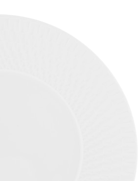 Plato ensalada Bernardaud Twist de porcelana