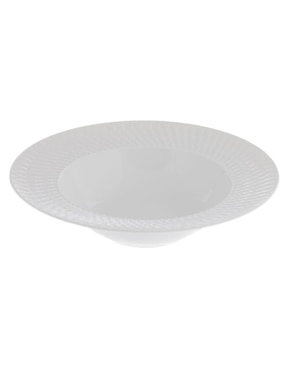 Plato Sopa Bernardaud Twist De Porcelana