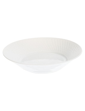 Plato Hondo Bernardaud Twist De Porcelana