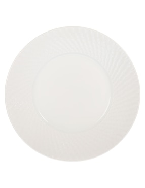 Plato hondo Bernardaud Twist de porcelana