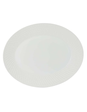 Platón Bernardaud G Twist de porcelana