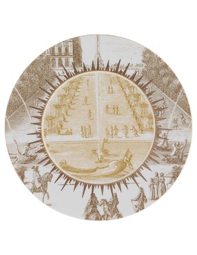 Plato trinche Bernardaud Versailles Enchante de porcelana