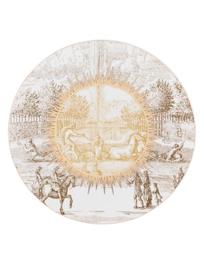 Plato ensalada Bernardaud Versailles Enchante de porcelana