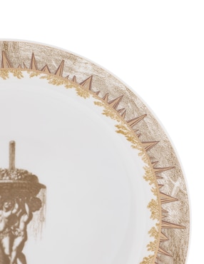 Plato hondo Bernardaud Versailles Enchante de porcelana