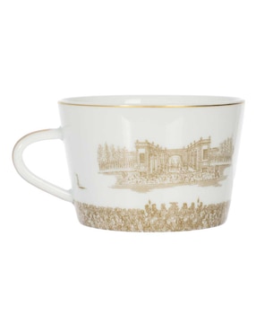 Set de tazas terno Bernardaud Versailles Enchanté 4 piezas