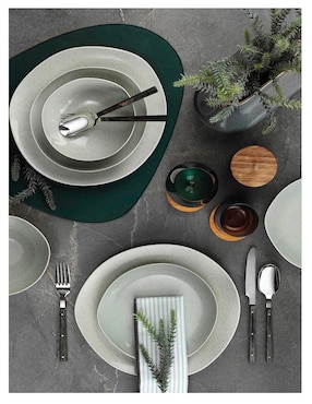 Plato trinche Küthaya Soho de porcelana