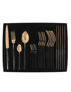 Set cubiertos Herdmar Vintage de acero inoxidable 24 piezas