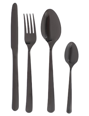 Set Cubiertos Herdmar Oslo De Acero Inoxidable 16 Piezas