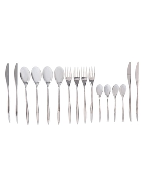 Set Cubiertos Herdmar Vinci De Acero Inoxidable 16 Piezas