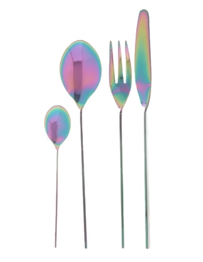 Set cubiertos Herdmar Malmo de acero inoxidable 16 piezas