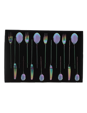 Set cubiertos Herdmar Malmo de acero inoxidable 16 piezas