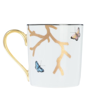 Set de tazas americana Bernardaud Aux Oiseaux 2 piezas