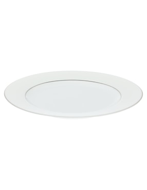Plato pan Bernardaud Dune de porcelana