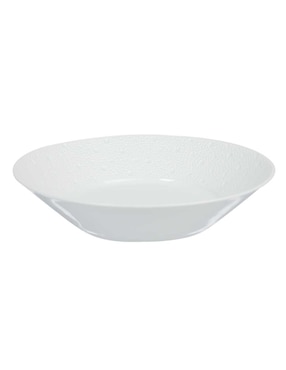 Plato Hondo Bernardaud Ecume De Porcelana