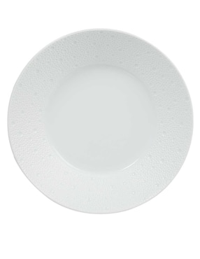 Plato hondo Bernardaud Ecume de porcelana