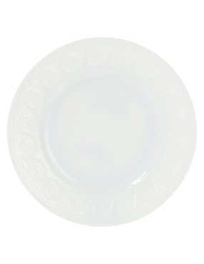 Plato pan Bernardaud Louvre de porcelana