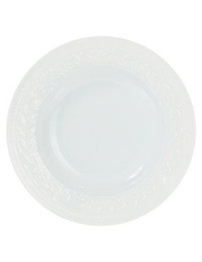 Plato sopa Bernardaud Louvre de porcelana