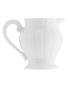 Cremera Bernardaud Louvre Blanc de porcelana