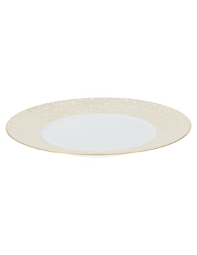 Plato Base Bernardaud Eucume Mordore De Porcelana