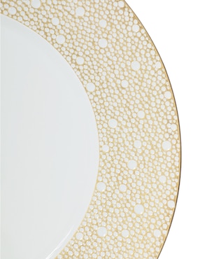 Plato base Bernardaud Eucume Mordore de porcelana