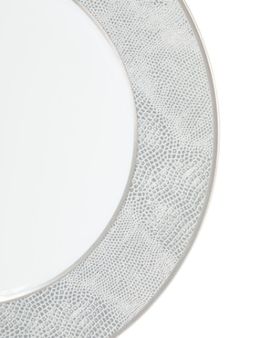 Plato trinche Bernardaud Sauvage de porcelana