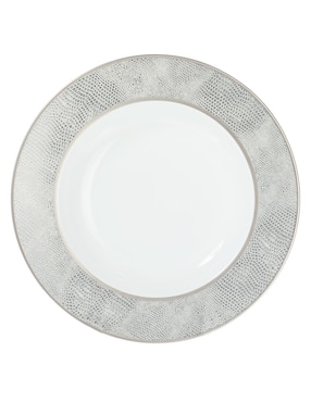 Plato sopa Bernardaud Sauvage de porcelana