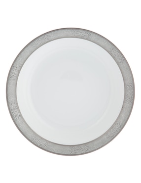 Plato hondo Bernardaud Sauvage de porcelana