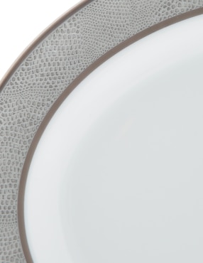 Platón Bernardaud Sauvage de porcelana