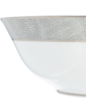 Ensaladera Bernardaud Sauvage de porcelana