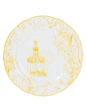 Plato pan Bernardaud Tout Paris de porcelana