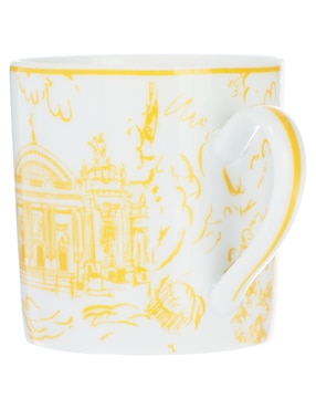 Set de tazas terno Bernardaud Tout Paris 8 piezas
