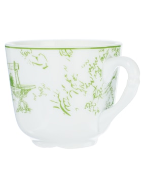 Taza terno Bernardaud Tout Paris 2 piezas