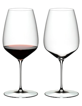 Set De Copas Para Vino Riedel De Cristal 2 Piezas