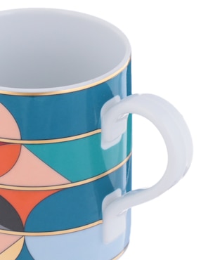 Taza terno Vista Alegre Futurismo 2 piezas