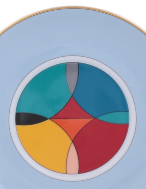 Taza terno Vista Alegre Futurismo 2 piezas