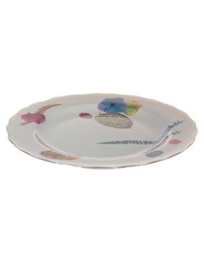 Plato Pan Vista Alegre Caribe De Porcelana