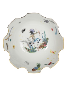 Ensaladera Vista Alegre Caribe de porcelana