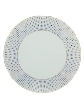 Plato base Vista Alegre Constellation de porcelana