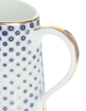 Cremera Vista Alegre Constellation D’or de porcelana