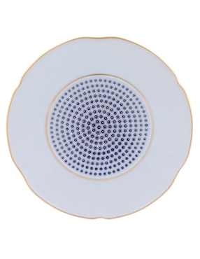 Plato pan Vista Alegre Constellation D'Or de porcelana