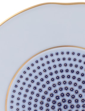 Plato pan Vista Alegre Constellation D'Or de porcelana