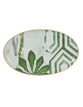 Platón Vista Alegre Amazonia de porcelana