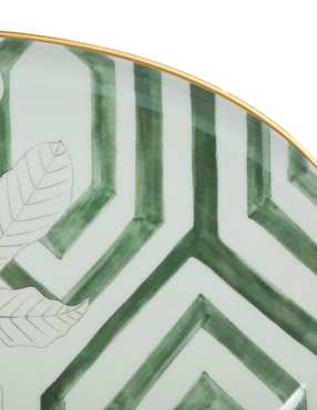 Platón Vista Alegre Amazonia de porcelana