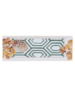 Bandeja decorativa Vista Alegre Amazonia de porcelana