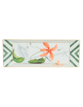 Charola multiusos Vista Alegre Amazonia de porcelana