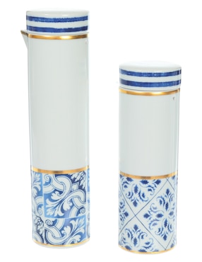 Set de aceite y vinagre Vista Alegre Transatlántica de porcelana